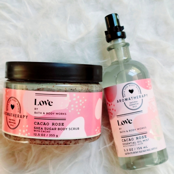 Bath & Body Works Bath & Body Aromatherapy Love Cacao Rose Sugar